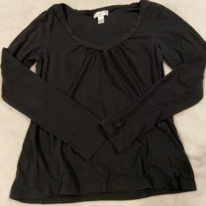 Black long sleeve shirt
